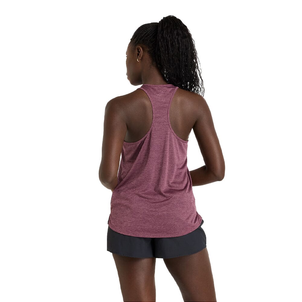 New Balance Women's Athletics Tank - BlackToe Running#colour_faded-plum-heather