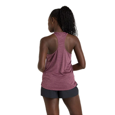 New Balance Women's Athletics Tank - BlackToe Running#colour_faded-plum-heather