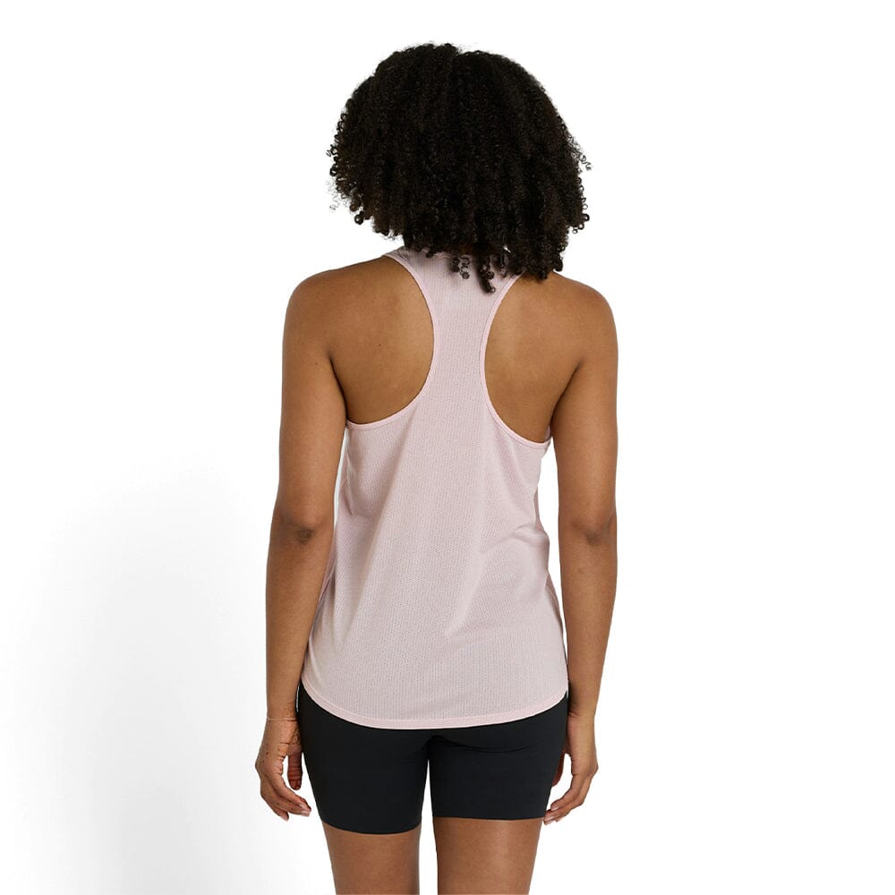 New Balance Women's Athletics Tank - BlackToe Running#colour_rose-sugar-heather