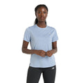 New Balance Women's Athletics T-Shirt - BlackToe Running#colour_dusk-shower-heather