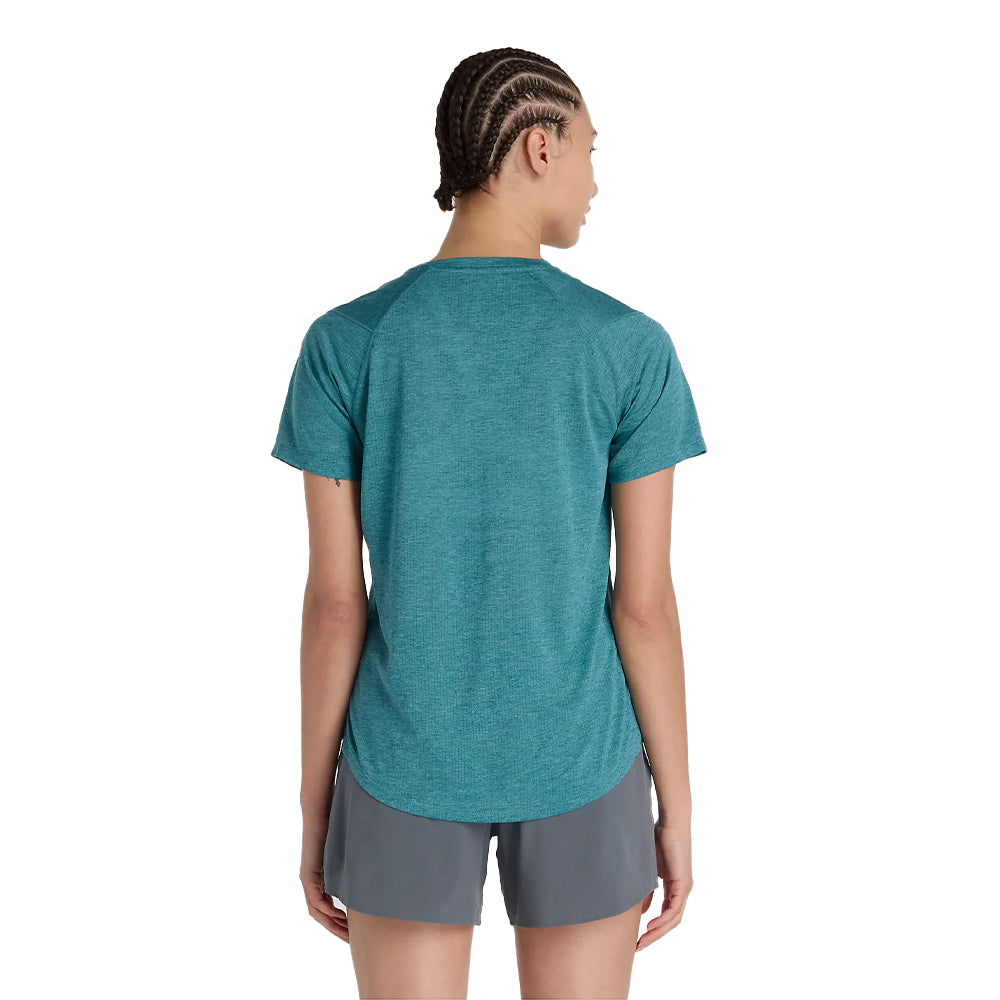 New Balance Women's Athletics T-Shirt - BlackToe Running