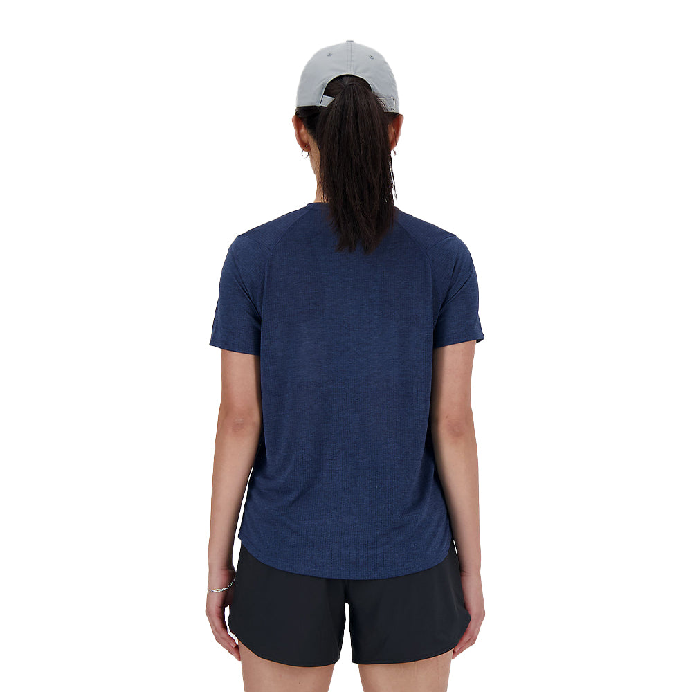 New Balance Women's Athletics T-Shirt - BlackToe Running