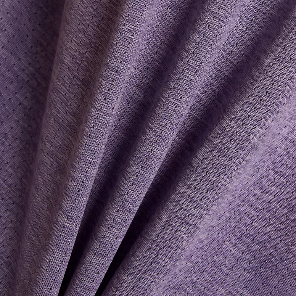 New Balance Women's Athletics Long Sleeve - BlackToe Running#colour_candied-violet-heather