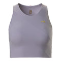 Tracksmith Women's Bell Lap Top - BlackToe Running#colour_lavender-aura