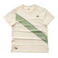 Tracksmith Women's Van Cortlandt Tee Women's Tops - BlackToe Running#colour_ivory-loden