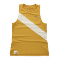 Tracksmith Women's Van Cortlandt Singlet Women's Tops - BlackToe Running#colour_narcissus-ivory