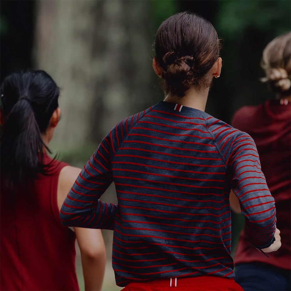 Tracksmith Women's Brighton Base Layer Women's Tops - BlackToe Running
