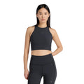 New Balance Women's RC Elite Storage Crop Tank - BlackToe Running#colour_balck