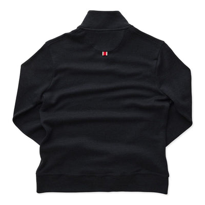 Tracksmith Women's Downeaster Quarter Snap - BlackToe Running#colour_navy