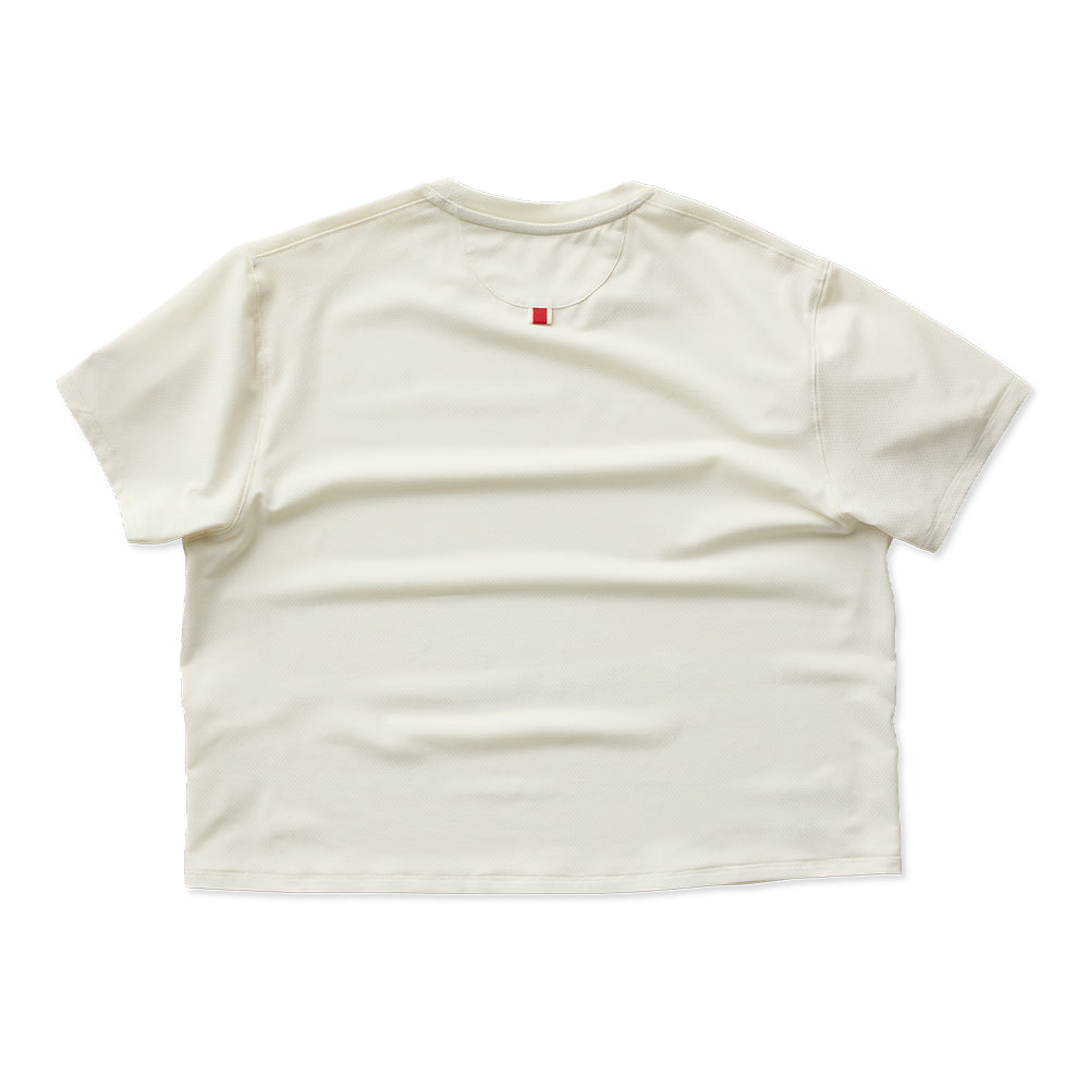 OT26 Marathon - Tracksmith Women's Session Crop Tee - BlackToe Running
