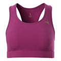 Tracksmith Women's Allston Bra - BlackToe Running#colour_raspberry