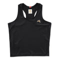 Tracksmith Women's Twilight Crop Tank - BlackToe Running#colour_black