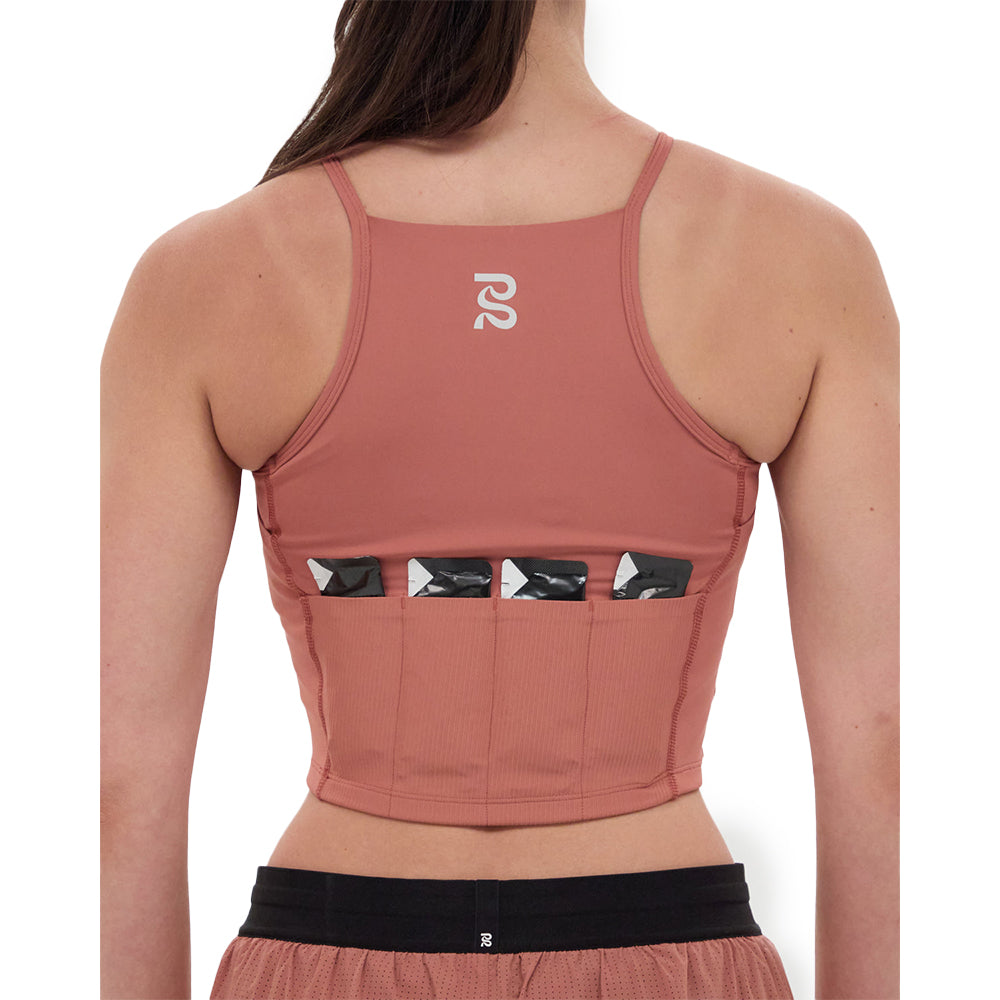 Bandit Running Women's Stamina™ 7 Pocket Nova Crop - BlackToe Running