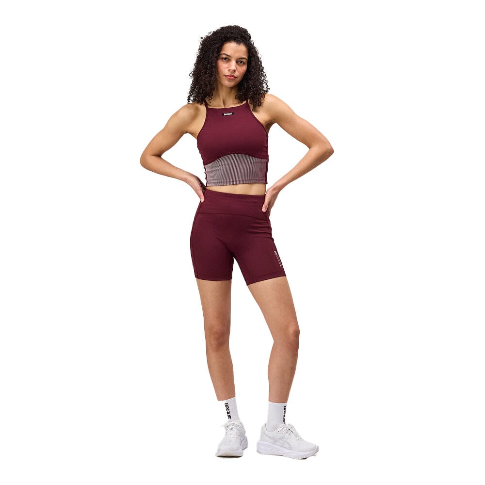 Bandit Running Women's Stamina™ 7 Pocket Nova Crop - BlackToe Running#colour_port