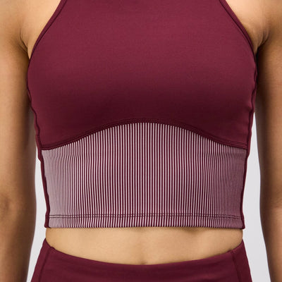 Bandit Running Women's Stamina™ 7 Pocket Nova Crop - BlackToe Running#colour_port