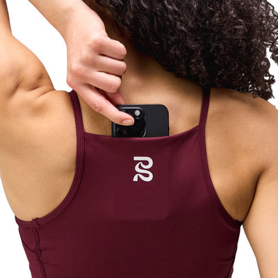 Bandit Running Women's Stamina™ 7 Pocket Nova Crop - BlackToe Running#colour_port