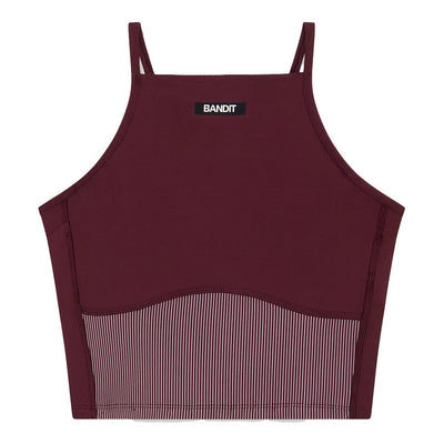 Bandit Running Women's Stamina™ 7 Pocket Nova Crop - BlackToe Running#colour_port