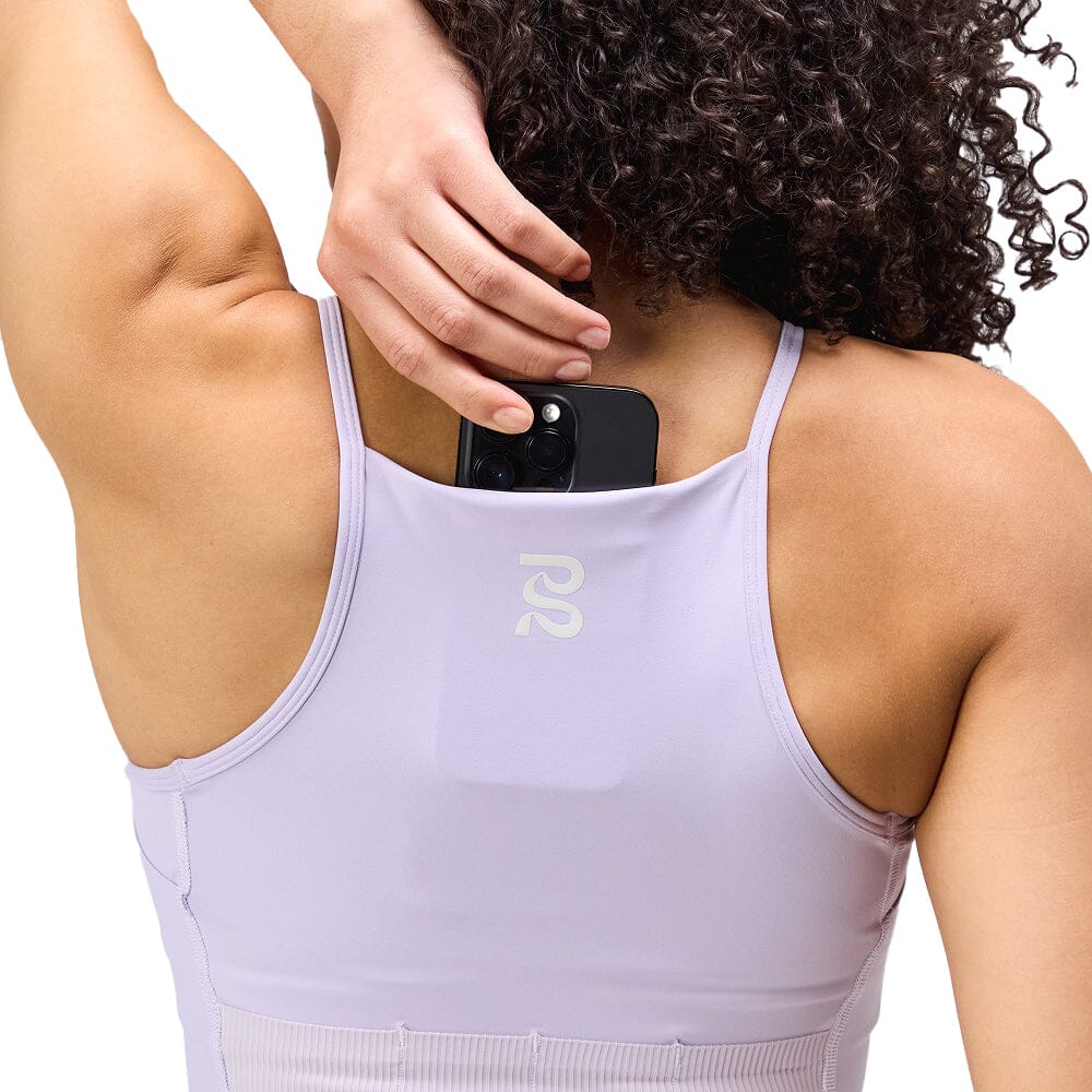 Bandit Running Women's Stamina™ 7 Pocket Nova Crop - BlackToe Running#colour_light-thistle