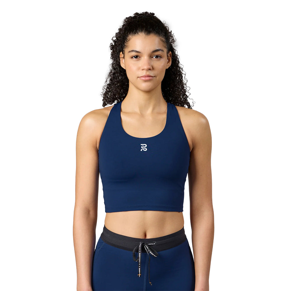 Bandit Running Women's Stamina™ Scoop Neck Race Crop - BlackToe Running