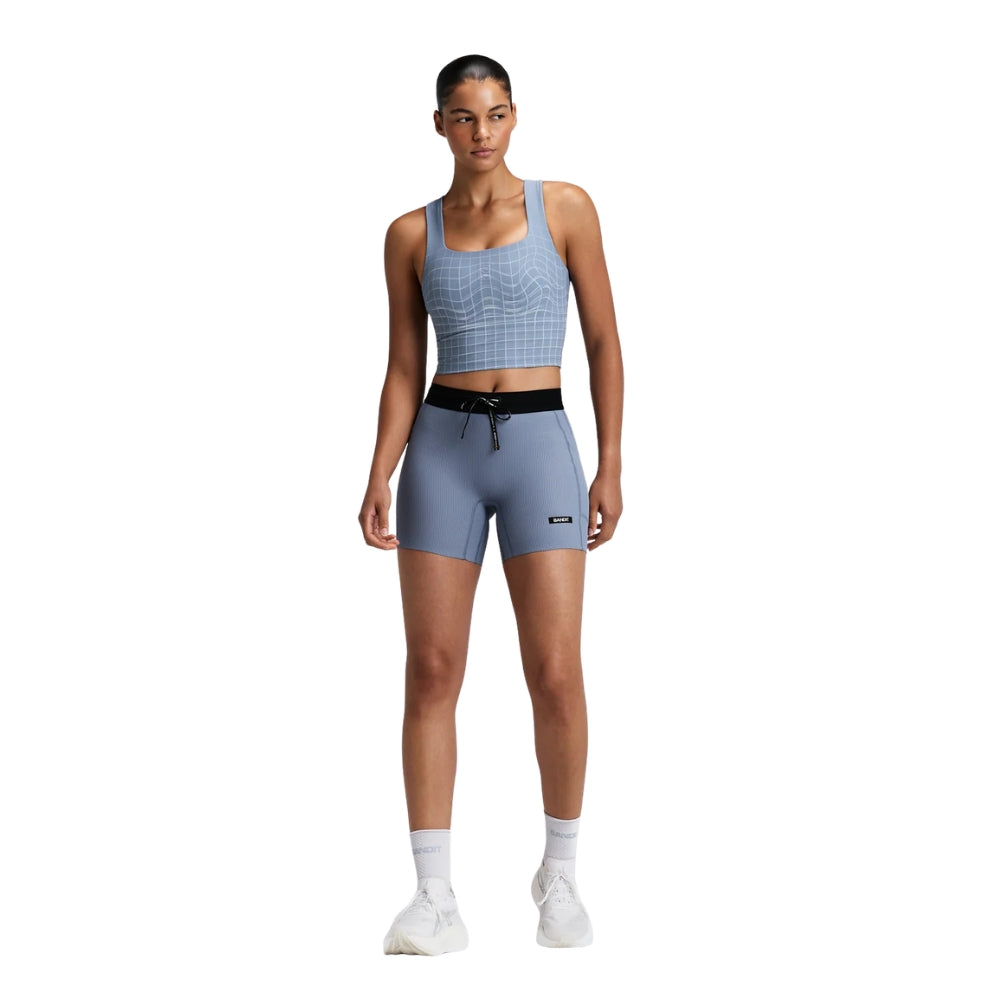 Bandit Running Women's Vanisher™ Square Neck Race Crop - BlackToe Running