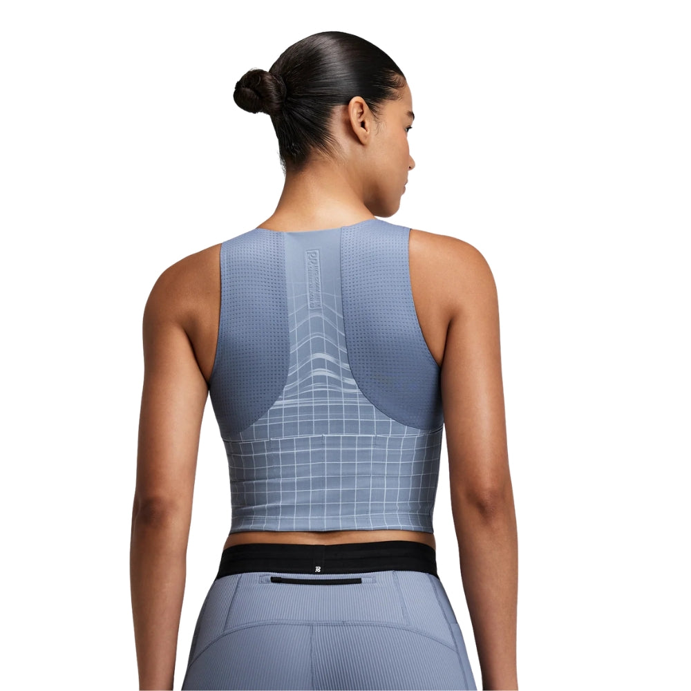 Bandit Running Women's Vanisher™ Square Neck Race Crop - BlackToe Running