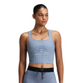 Bandit Running Women's Vanisher™ Square Neck Race Crop - BlackToe Running#colour_pavilion-blue