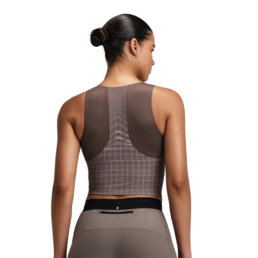 Bandit Running Women's Vanisher™ Square Neck Race Crop - BlackToe Running