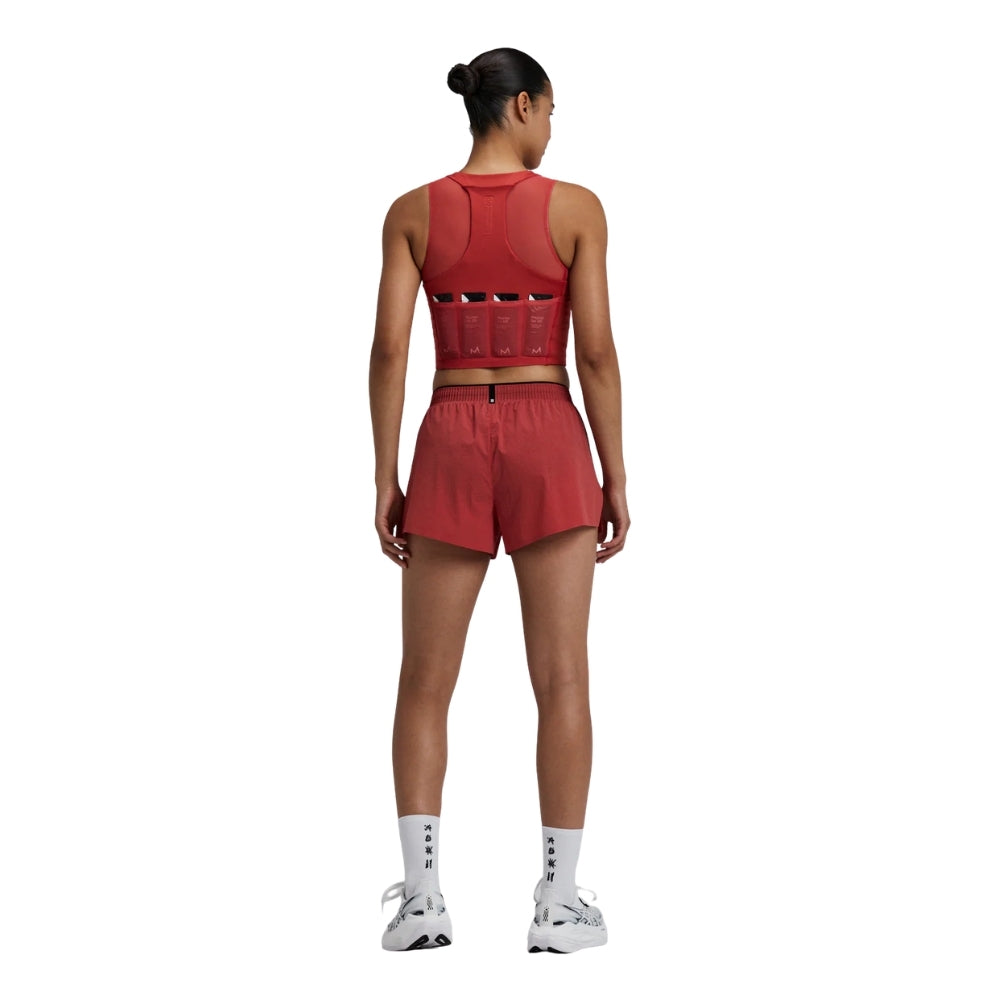 Bandit Running Women's Stamina-V Lyra Race Crop - BlackToe Running