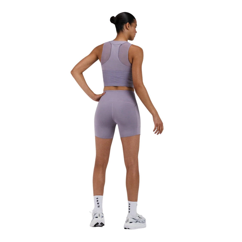 Bandit Running Women's Stamina-V Lyra Race Crop - BlackToe Running