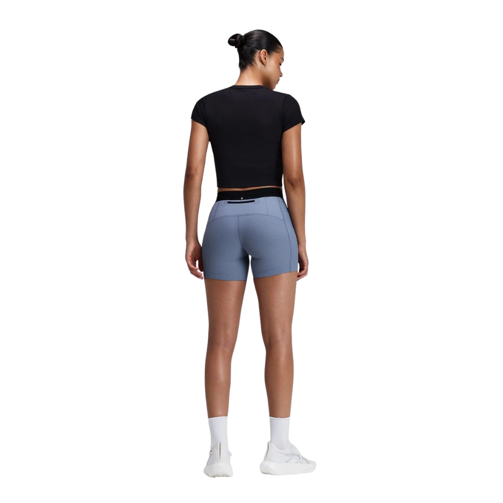 Bandit Running Women's Vituccia™ Cropped Performance Tee - BlackToe Running