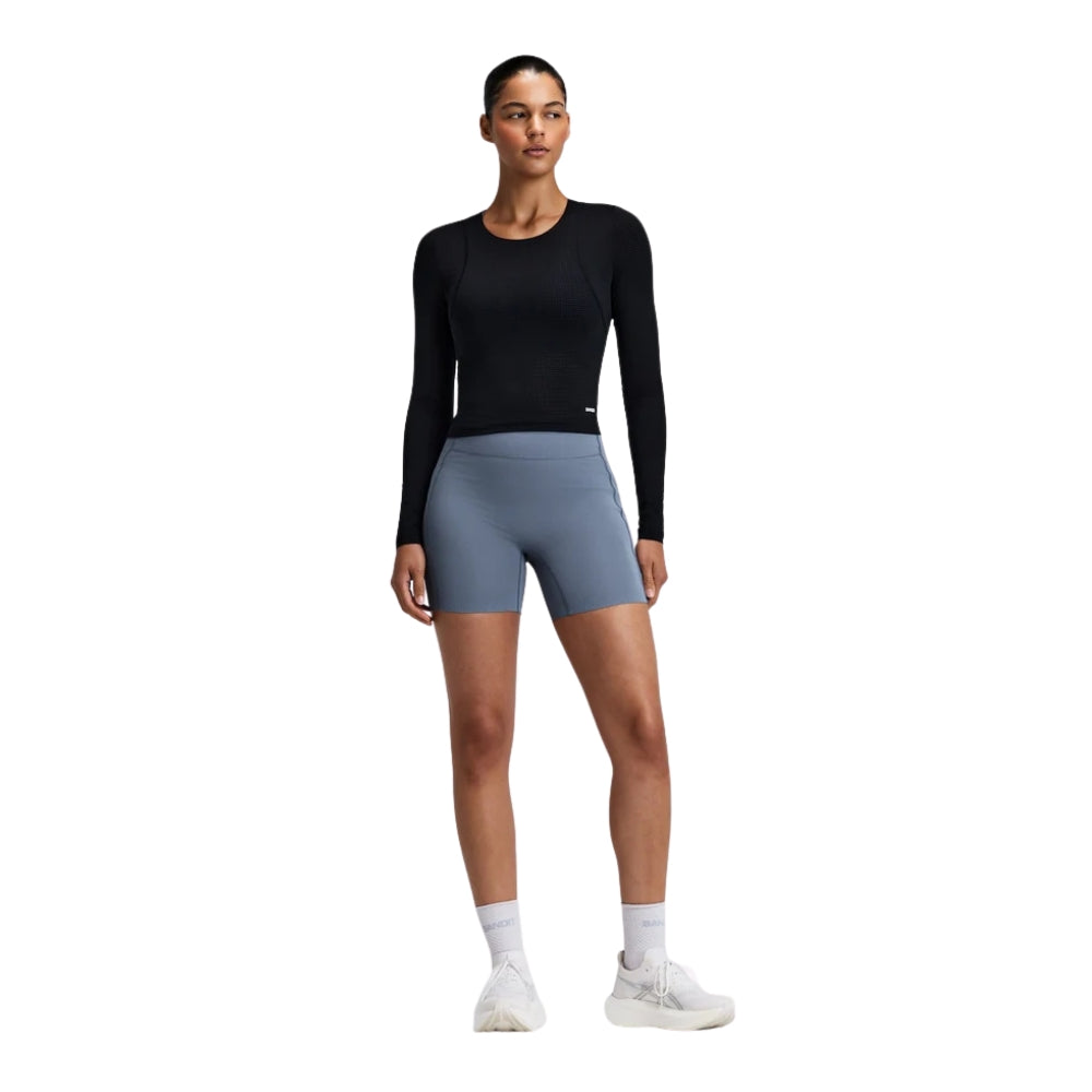 Bandit Running Women's GeoMesh™ Eclipse Long Sleeve - BlackToe Running