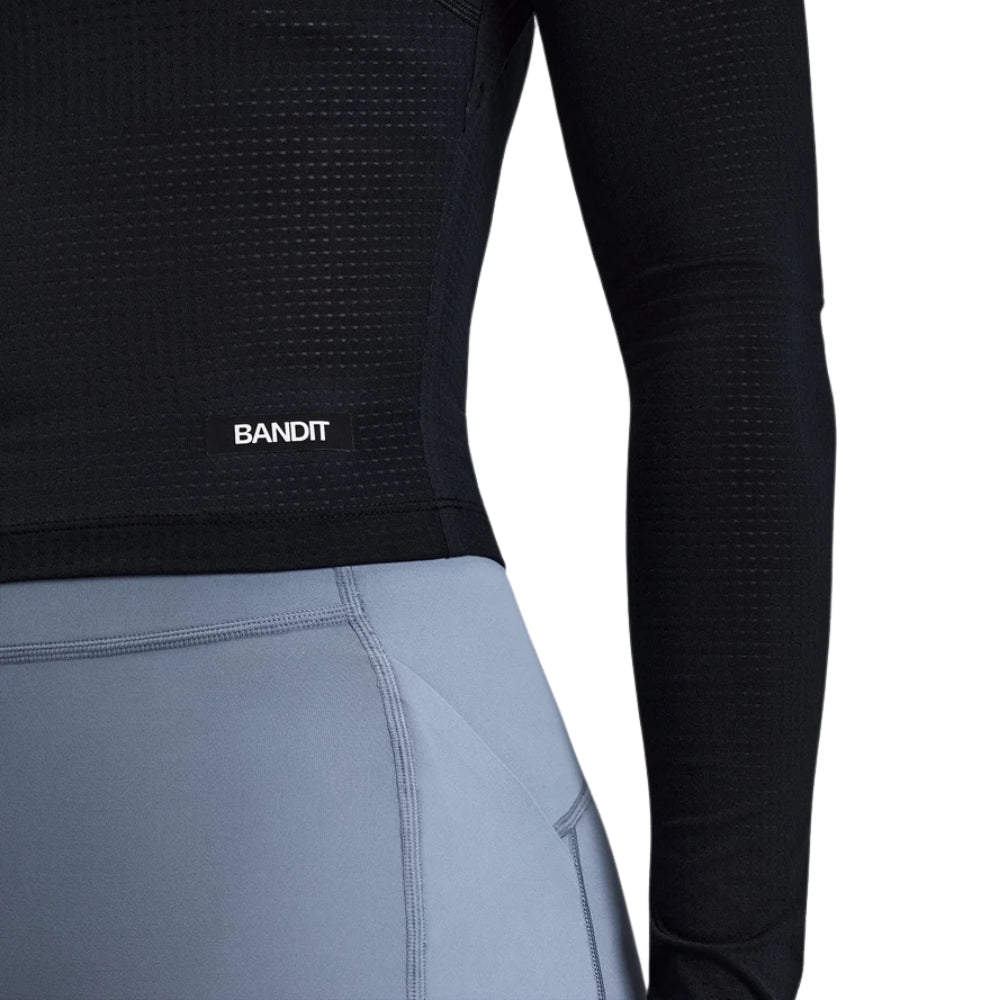 Bandit Running Women's GeoMesh™ Eclipse Long Sleeve - BlackToe Running