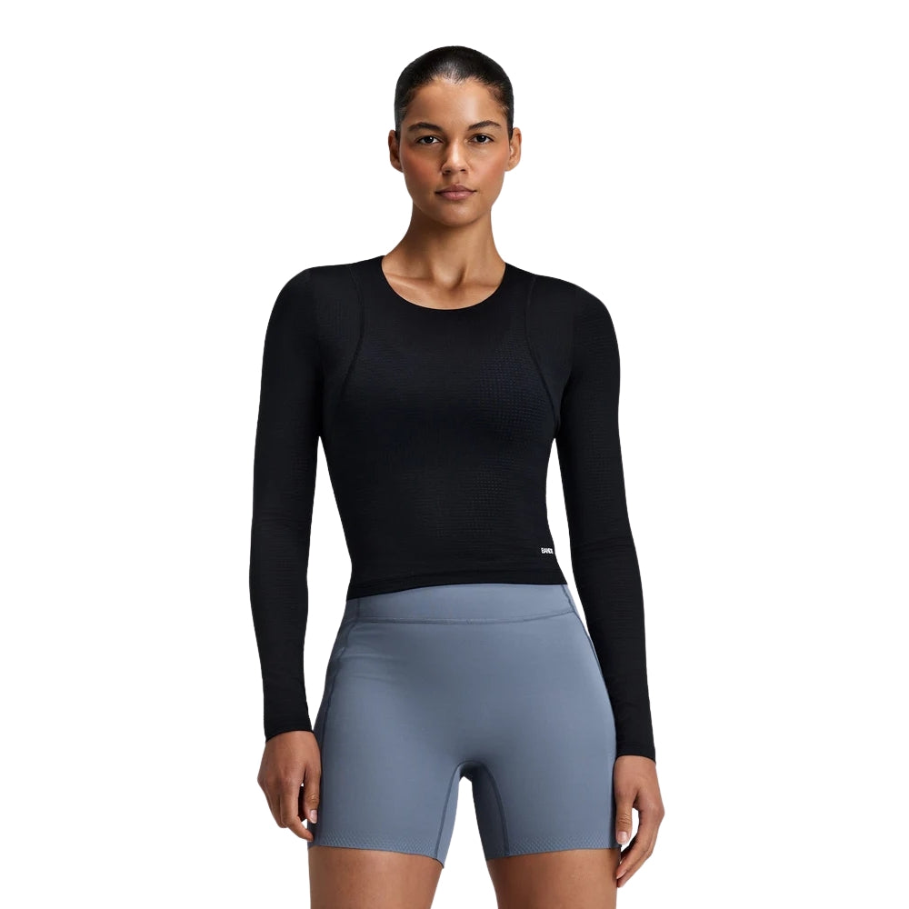 Bandit Running Women's GeoMesh™ Eclipse Long Sleeve - BlackToe Running