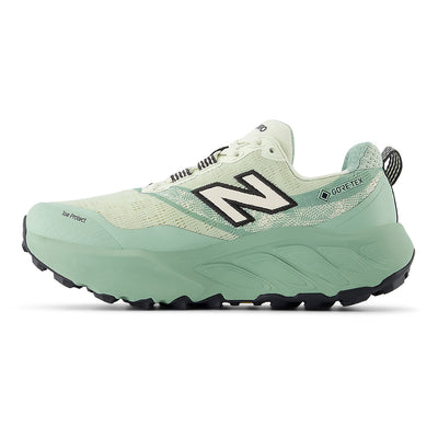 New Balance Women's Fresh Foam X Hierro v9 GORE-TEX® - BlackToe Running#colour_mineral-permafrost-mosaic-green