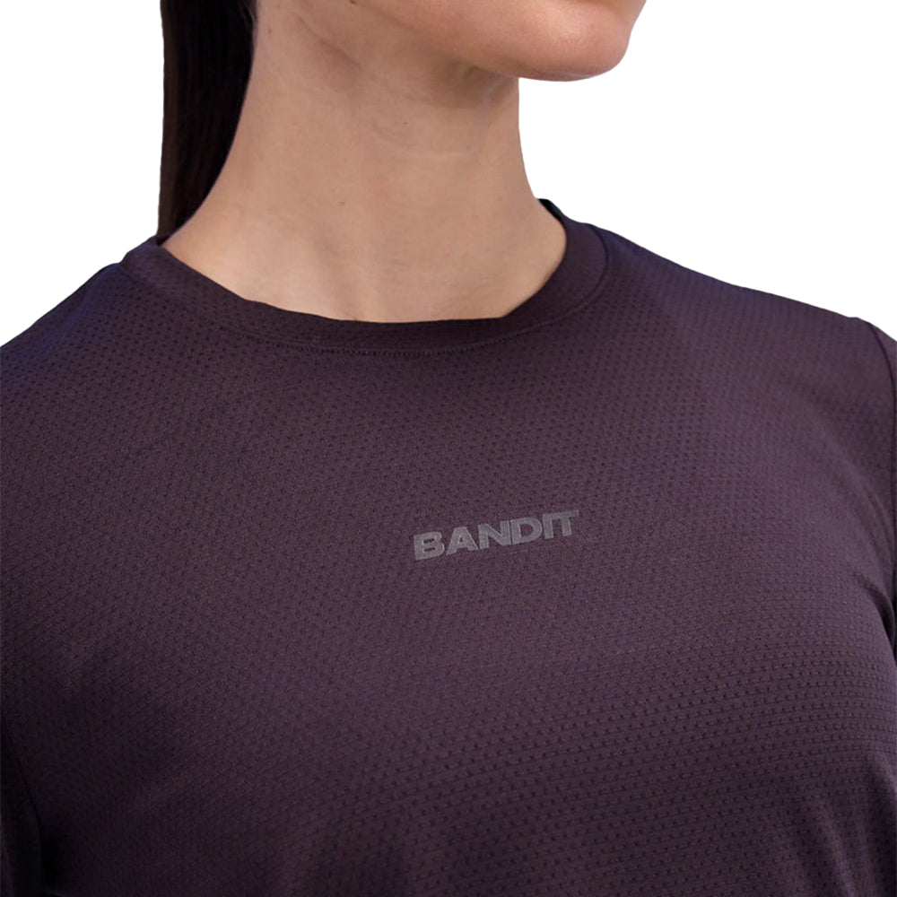 Bandit Running Women's Micromesh™ Long Sleeve Tee - BlackToe Running