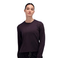 Bandit Running Women's Micromesh™ Long Sleeve Tee - BlackToe Running#colour_shadow