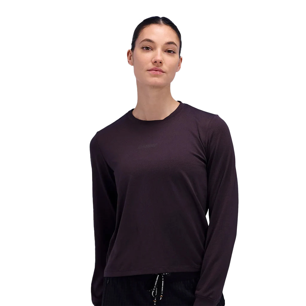 Bandit Running Women's Micromesh™ Long Sleeve Tee - BlackToe Running#colour_shadow