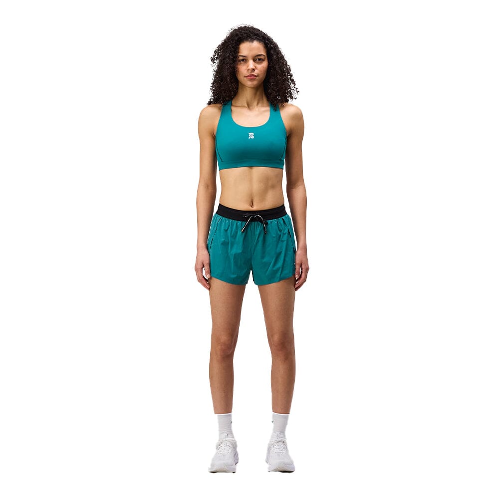 Bandit Running Women's STAMINA™ Scoop Neck Run Bra - BlackToe Running#colour_gulfstream