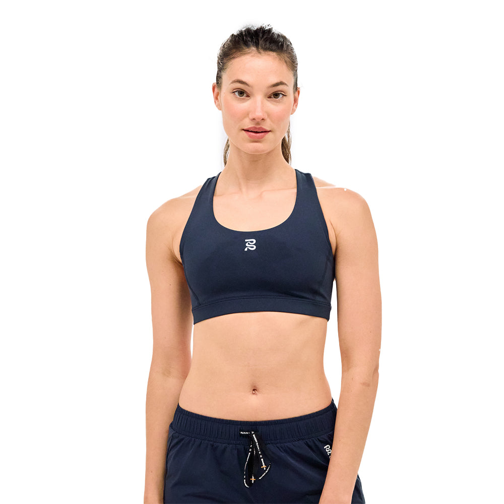 Bandit Running Women's STAMINA™ Scoop Neck Run Bra - BlackToe Running
