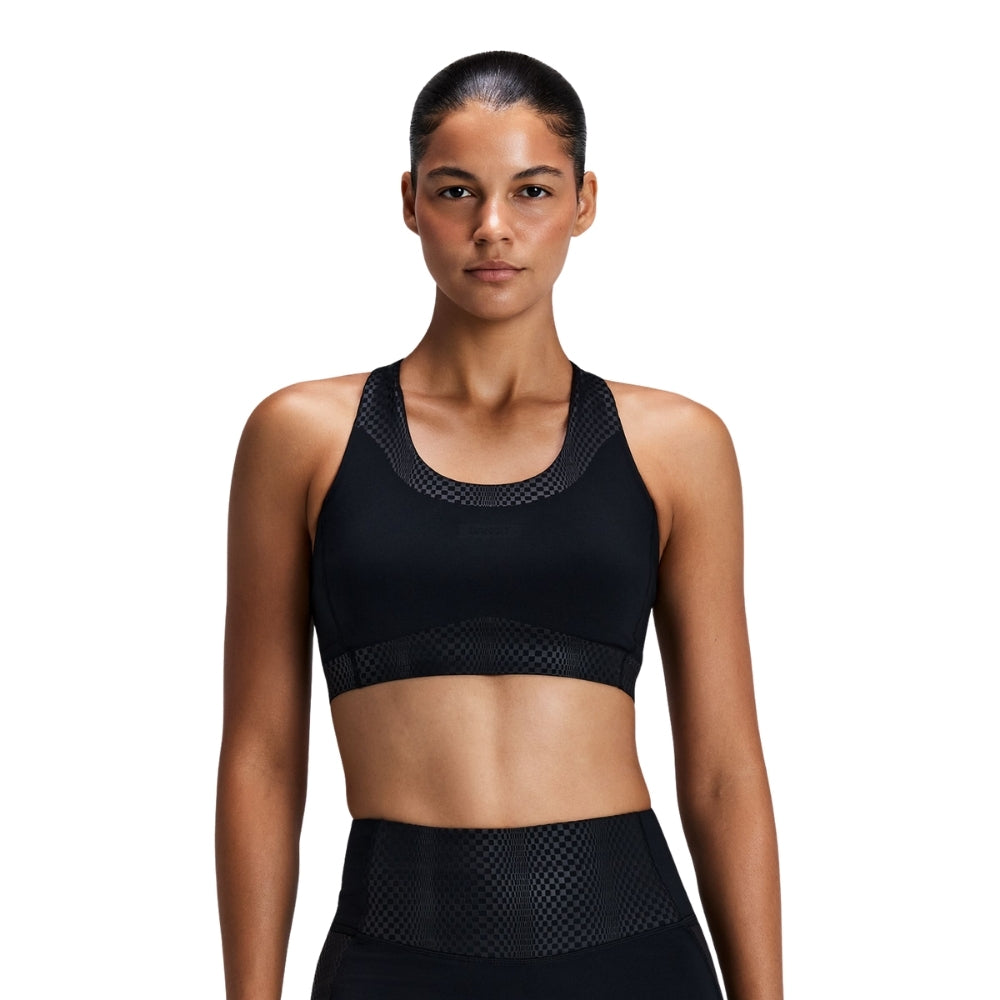 Bandit Running Women's Stamina-V™ Threshold Run Bra - BlackToe Running