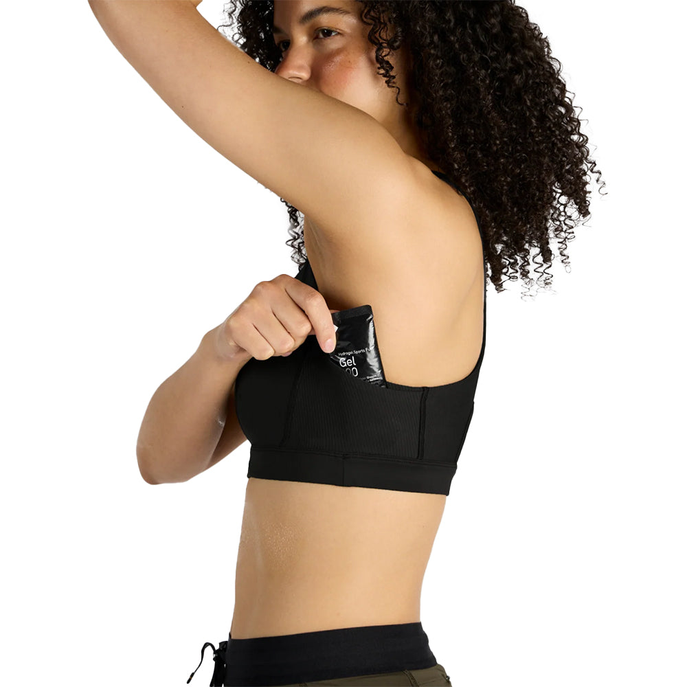 Bandit Running Women's Cadence™ Scoop Neck Run Bra - BlackToe Running