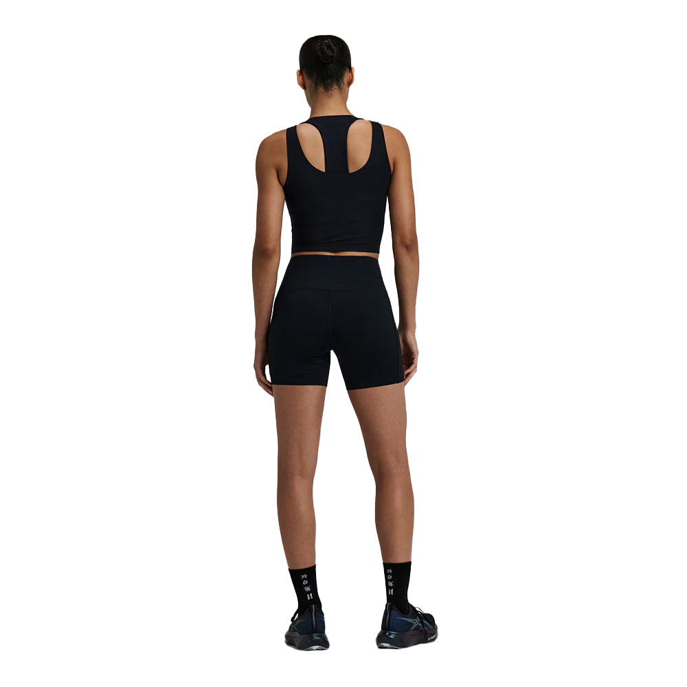 Bandit Running Women's Adapto Scoopneck Distance Tank - BlackToe Running#colour_black