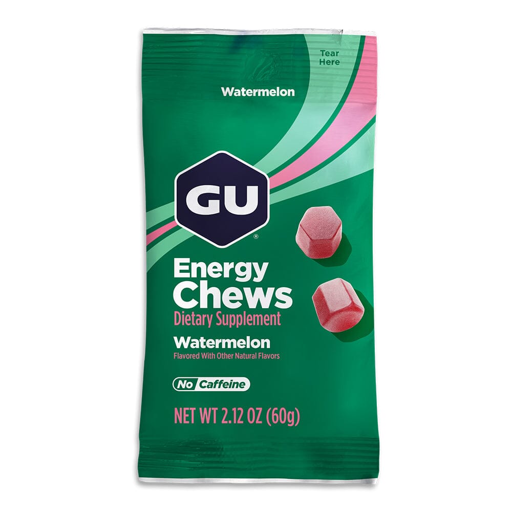 GU Chews - 2 Serving Pack Nutrition - BlackToe Running - 