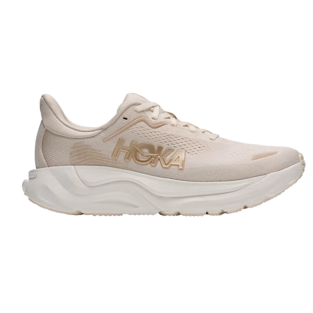 Hoka Women's Arahi 9 - BlackToe Running#colour_alabaster-oat-milk