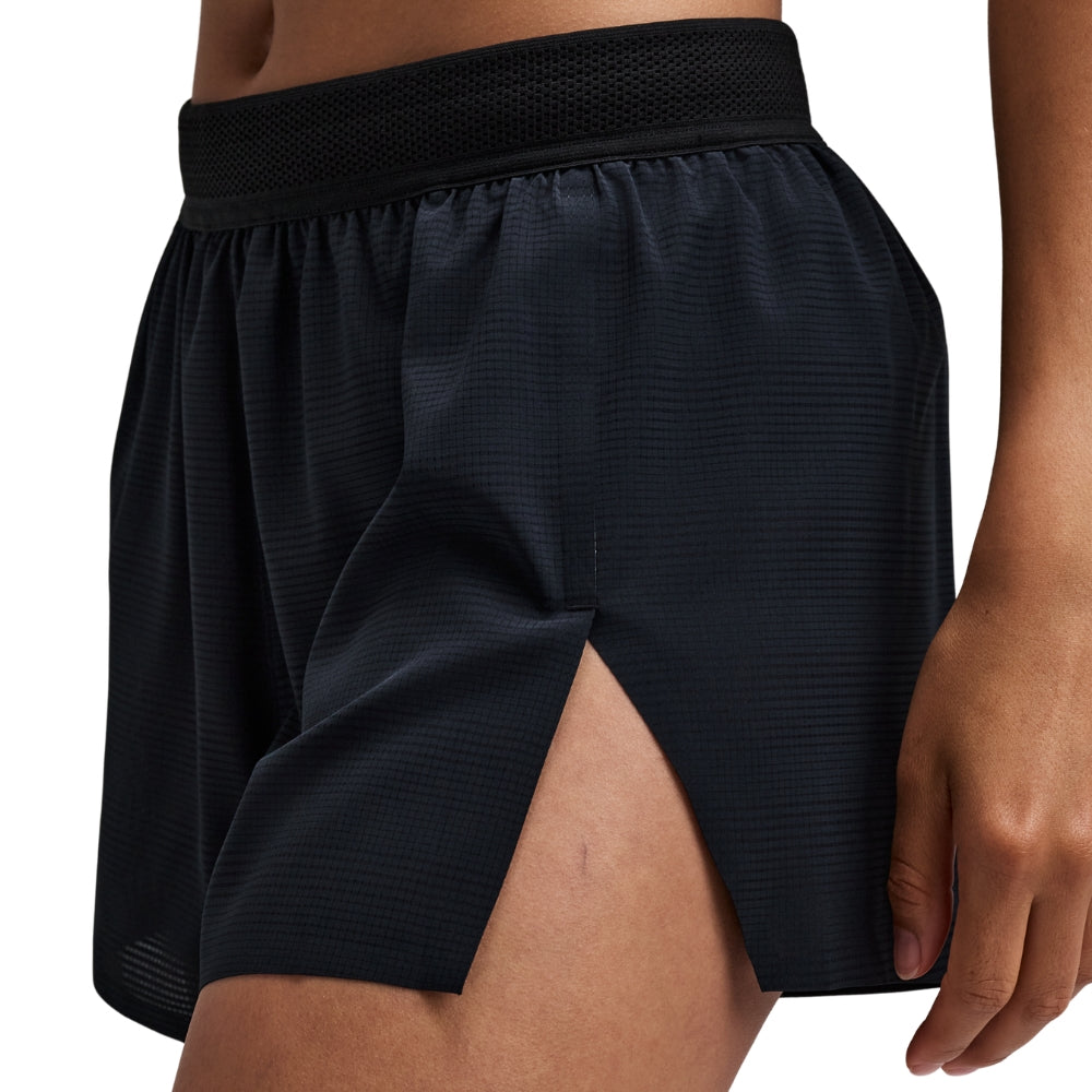 Bandit Running Women's CoolGrid™ 3" Split Shorts - BlackToe Running