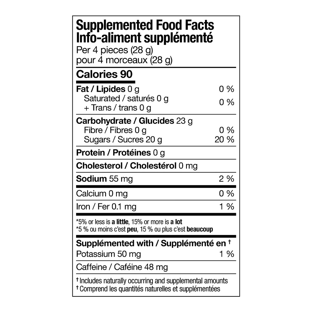 Xact Energy Chews Mini