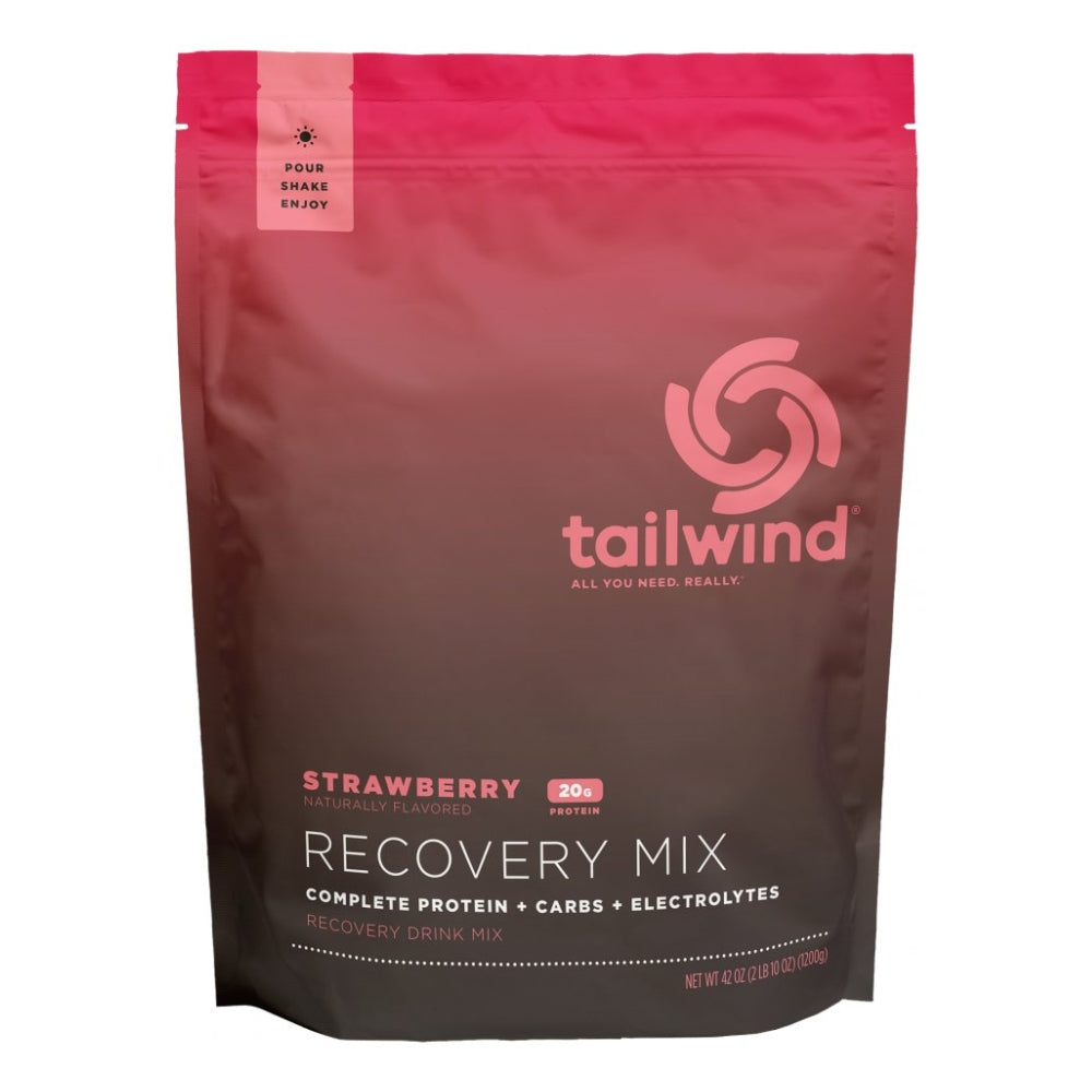 Tailwind Recovery Drink Mix - 20 Serving - BlackToe Running#flavour_strawberry