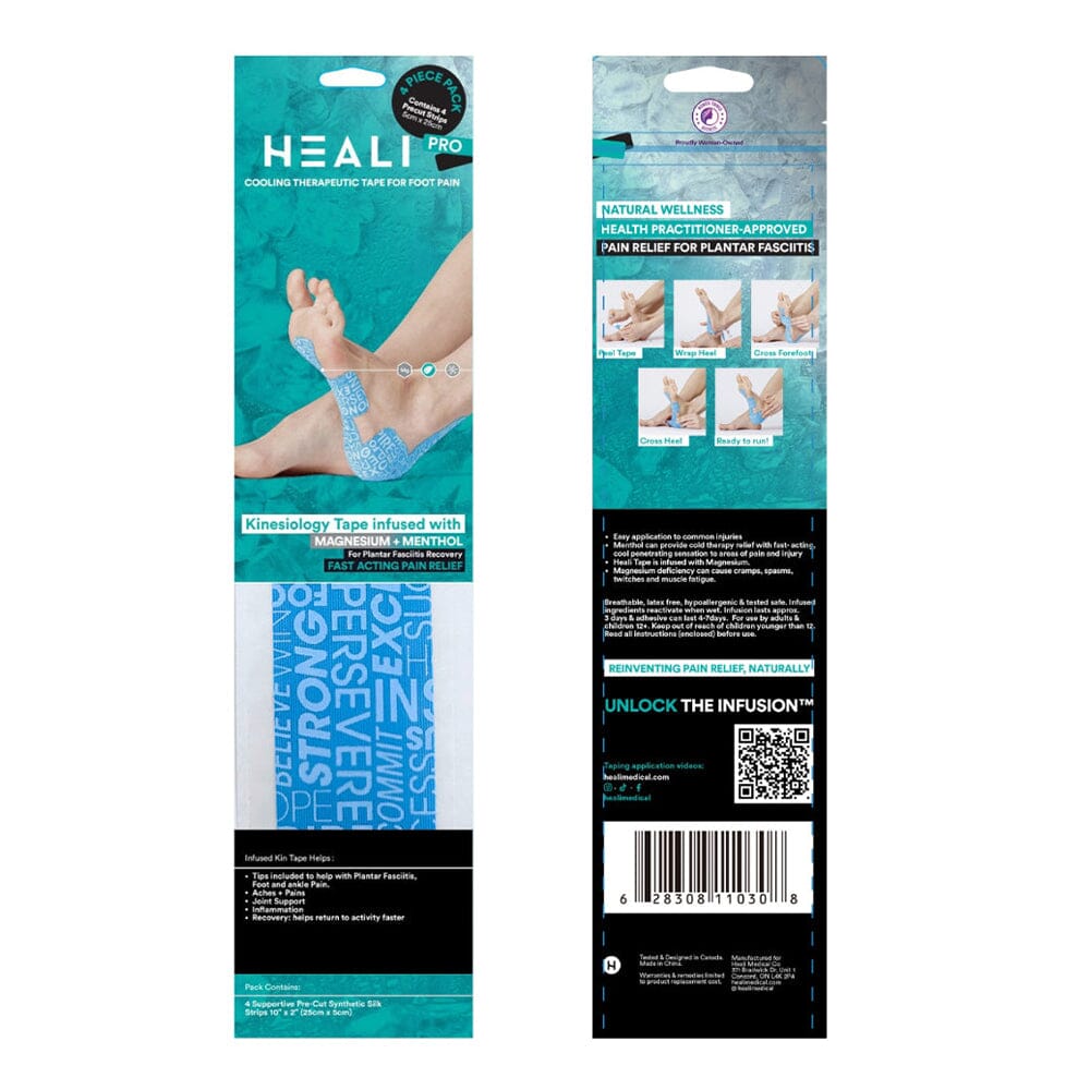Heali Plantar Fasciitis Pack - BlackToe Running#colour_blue