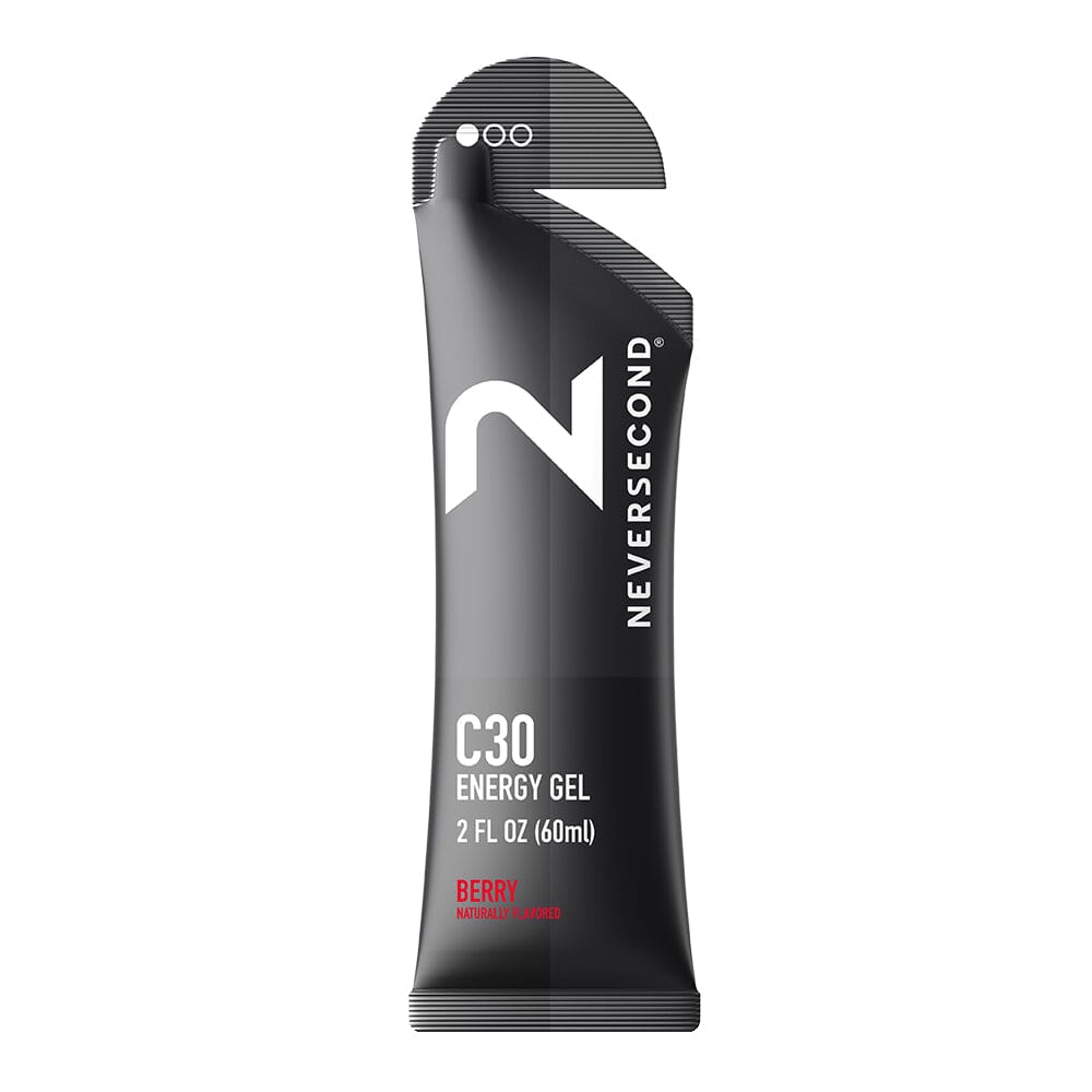 Neversecond C30 Energy Gel - Single Serving - BlackToe Running#flavour_berry