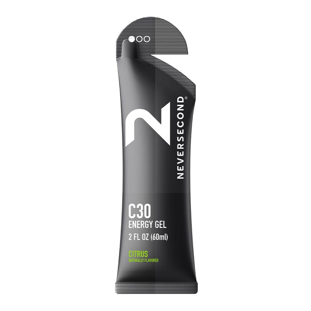 Neversecond C30 Energy Gel - Single Serving - BlackToe Running